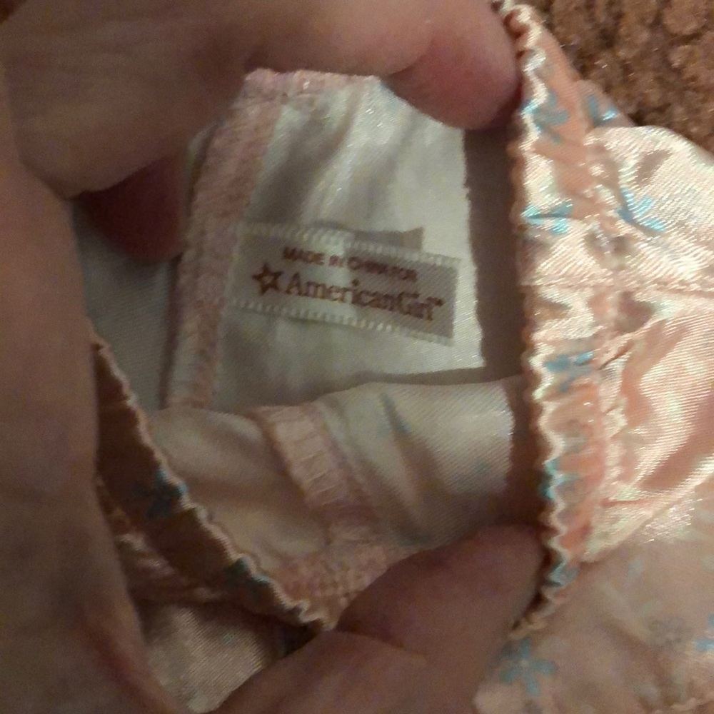 American Girl Doll Retired silk pajama robe & shorts - Picture 4 of 8